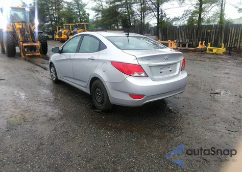 2017 Hyundai Accent Se from USA, damaged, VIN KMHCT4AEXHU216735